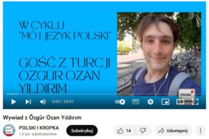 Wywiad naszego Studenta dla portalu „Polski i Kropka”